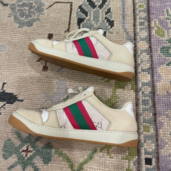 Gucci womens screener sneaker, size 39, worn handful of times - Picture 10 of 13